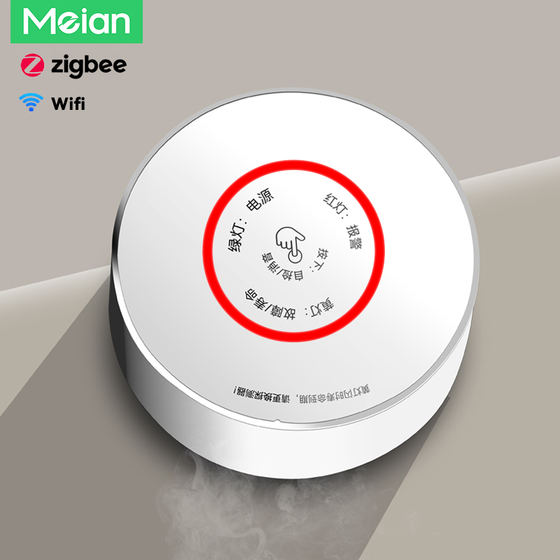 Home Security Systems Wireless - Meian zigbee detector de gás tuya