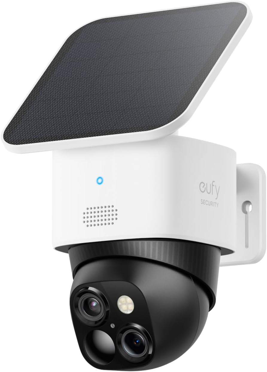 Home Security No Monthly Fee - Câmera de Segurança Solar 3K com