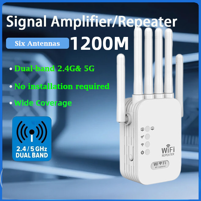 Home Security Wireless - Repetidor WiFi Sem Fio KATORD 1200Mbps,