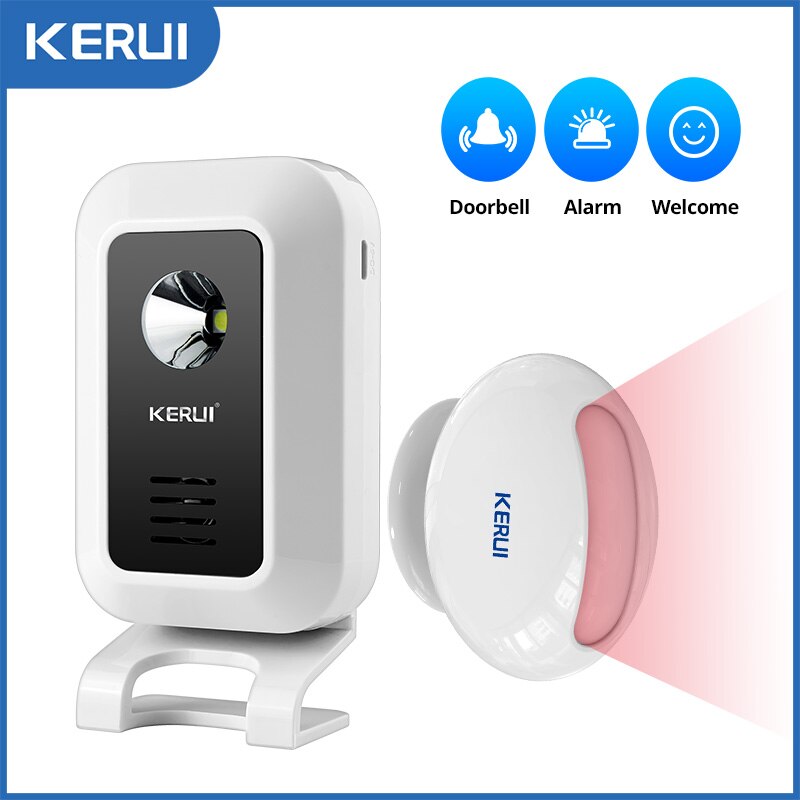 Home Security Systems Wireless - KERUI-M7 Bem-vindo Motion Sensor Security Alarm,