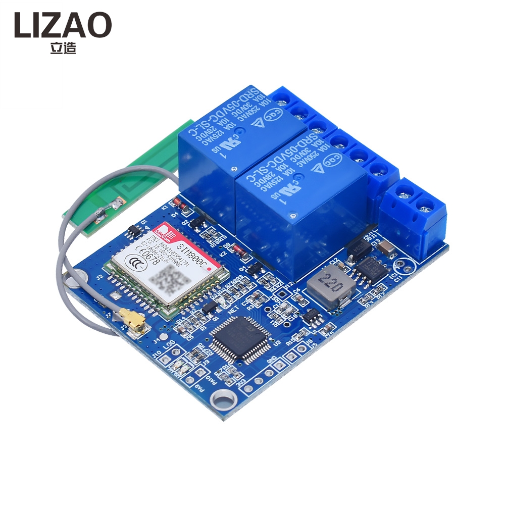 Home Security Using Gsm - Módulo de Relé Controlador GSM SMS