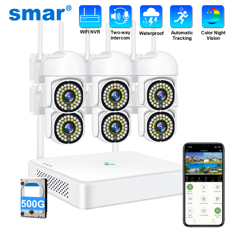 Home Security Outdoor Cameras - Sistema de Câmera de Segurança Sem
