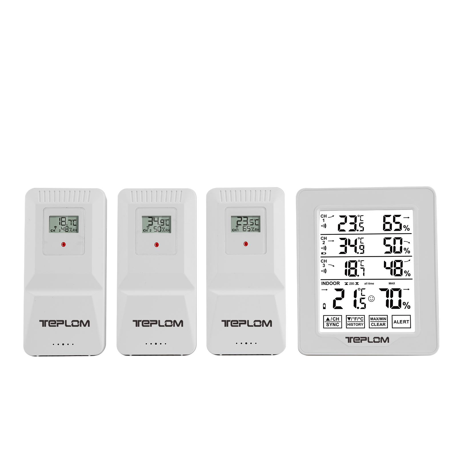 Home Security Wireless - Termômetro Digital Sem Fio 3 em