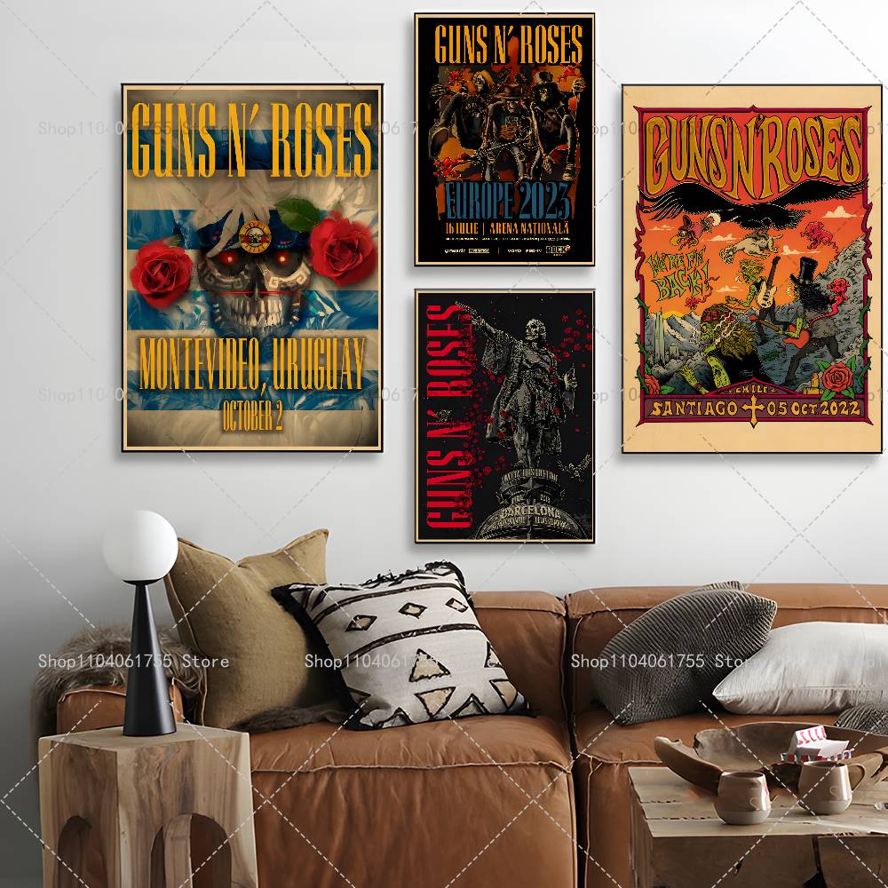Pôster da banda de rock G-Guns - Home Security Gun avaliação e preço