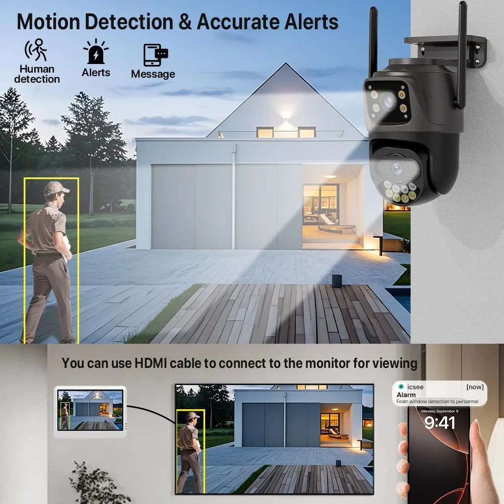 Sistema de Câmeras de Seguranç - Home Security Systems Wireless avaliação e preço