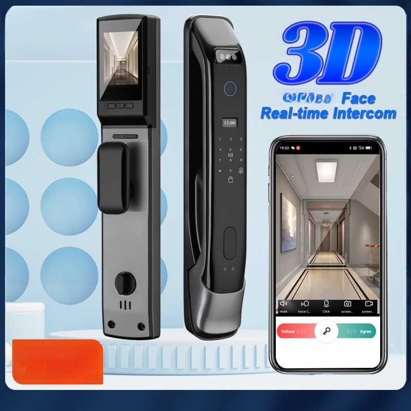 XSDTS DF03 3D Reconhecimento F - Home Security Door avaliação e preço