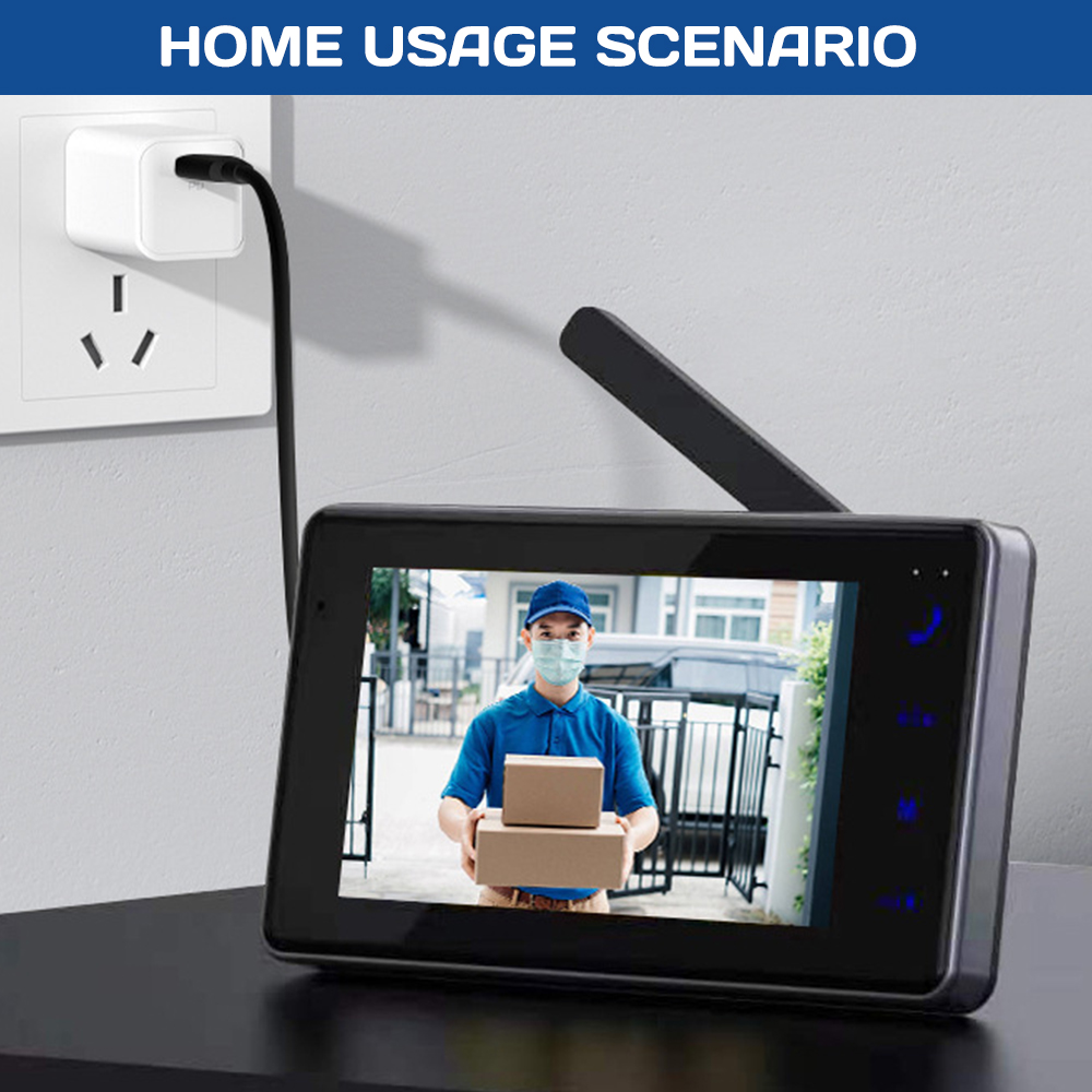 Interfone Visual Sem Fio com T - Home Security Premium avaliação e preço