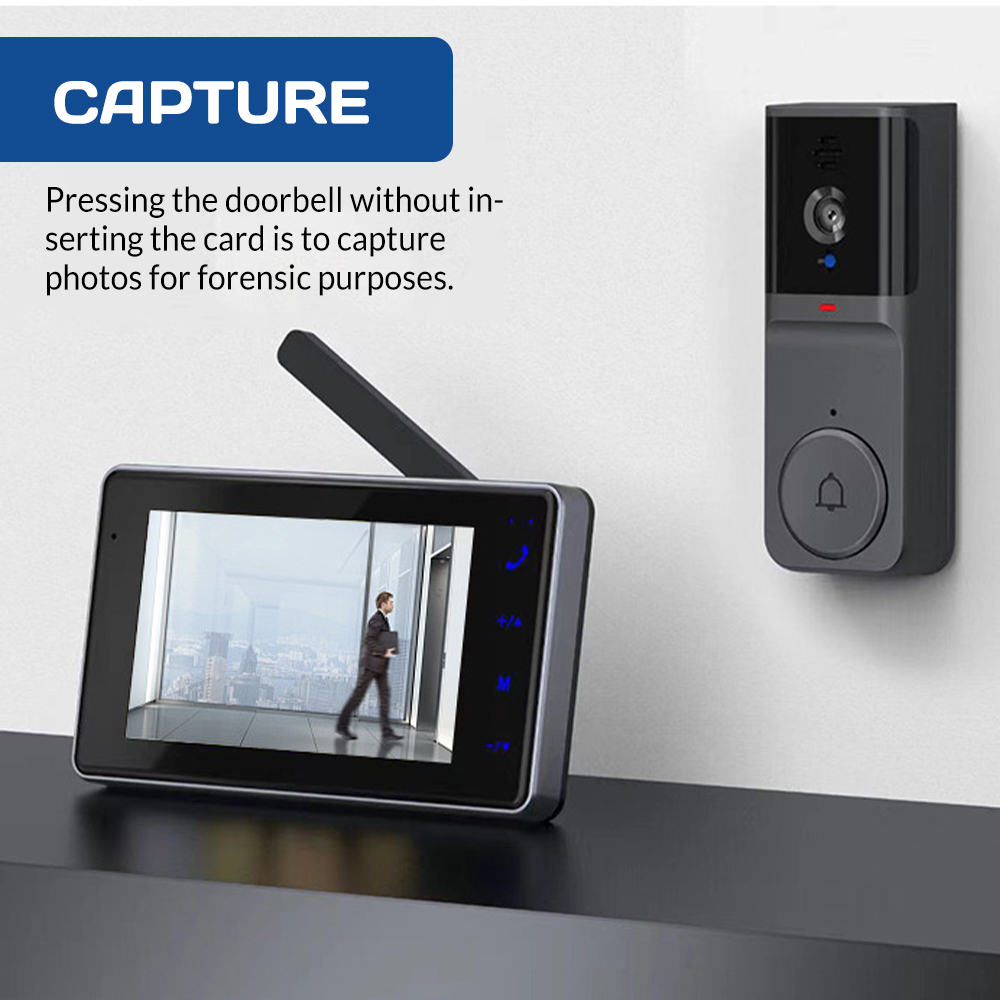 Interfone Visual Sem Fio com T - Home Security Premium avaliação e preço