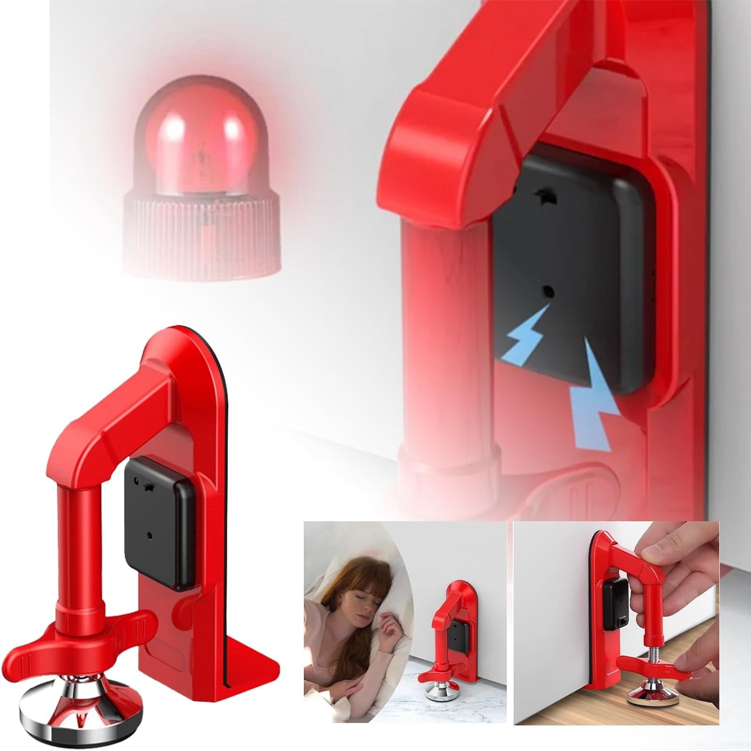 Fechadura de porta com alarme  - Door Wedge Alarm avaliação e preço