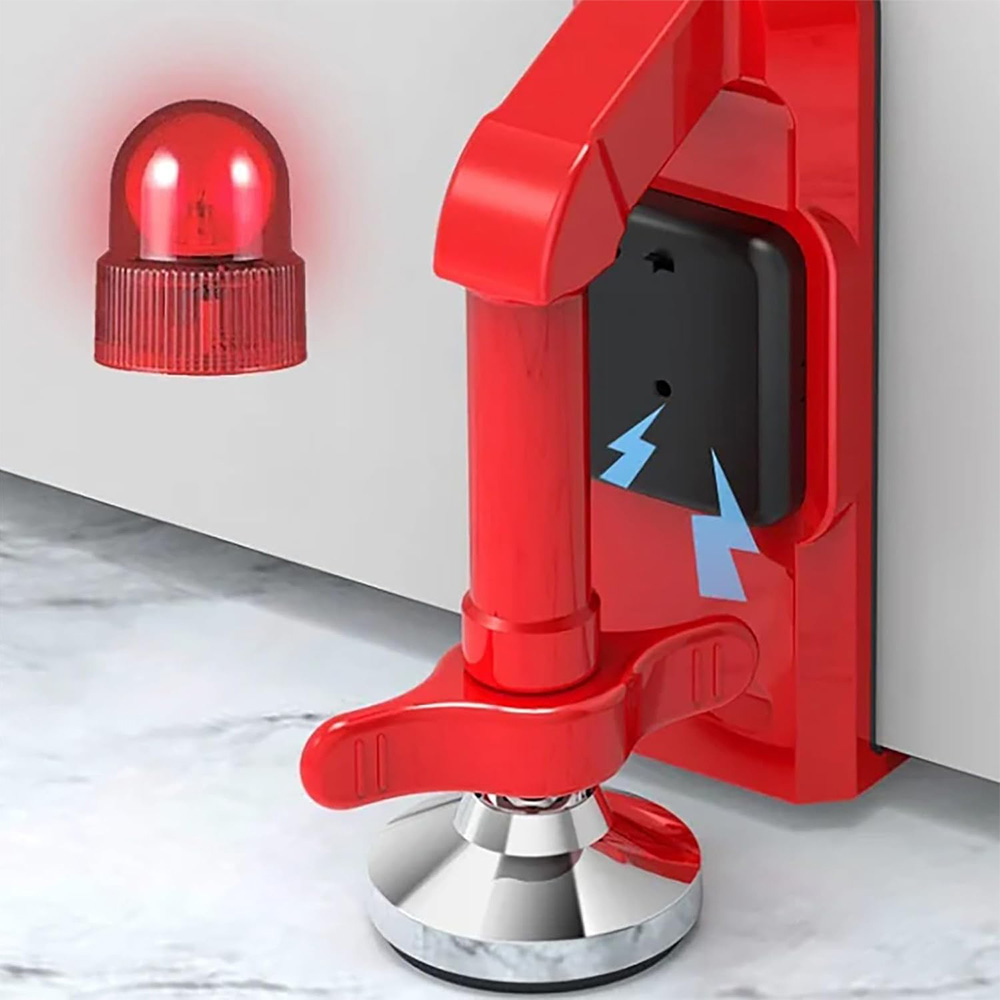 Fechadura de porta com alarme  - Door Wedge Alarm avaliação e preço
