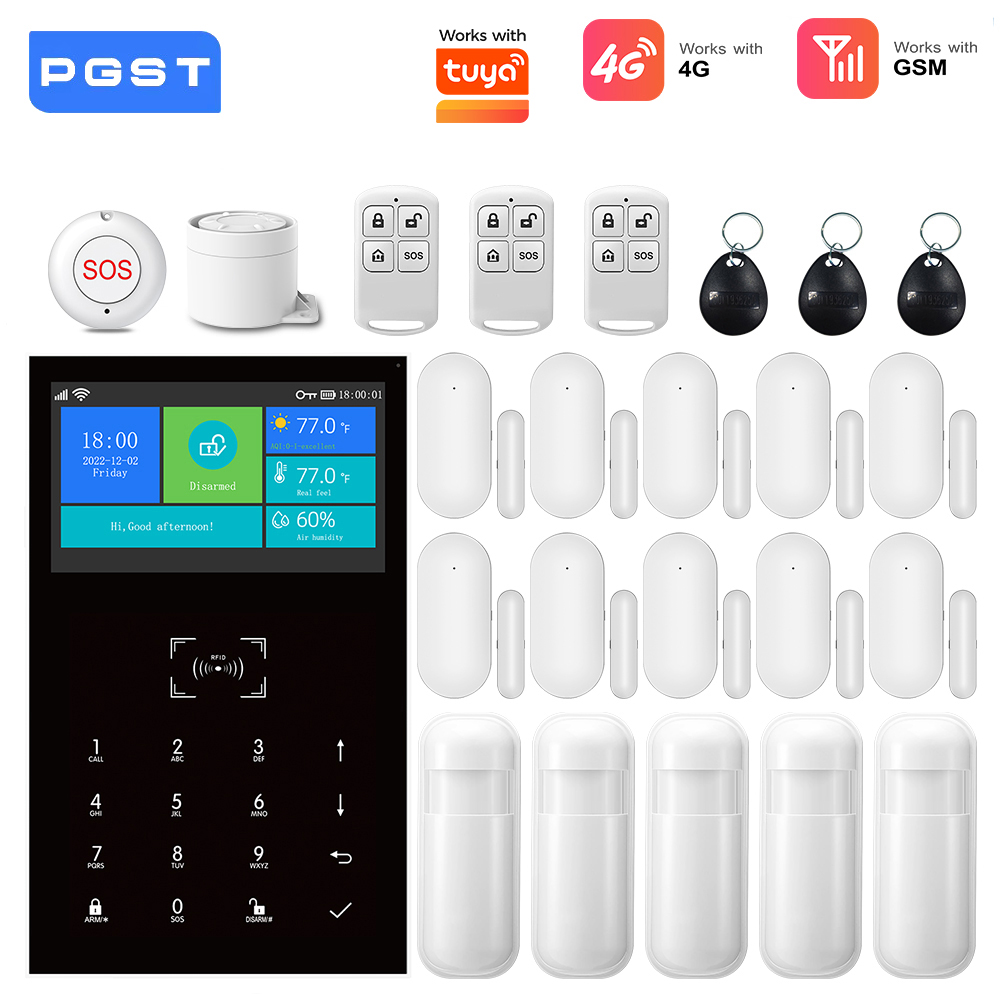 Sistema de alarme residencial  - Home Security No Monthly Fee avaliação e preço