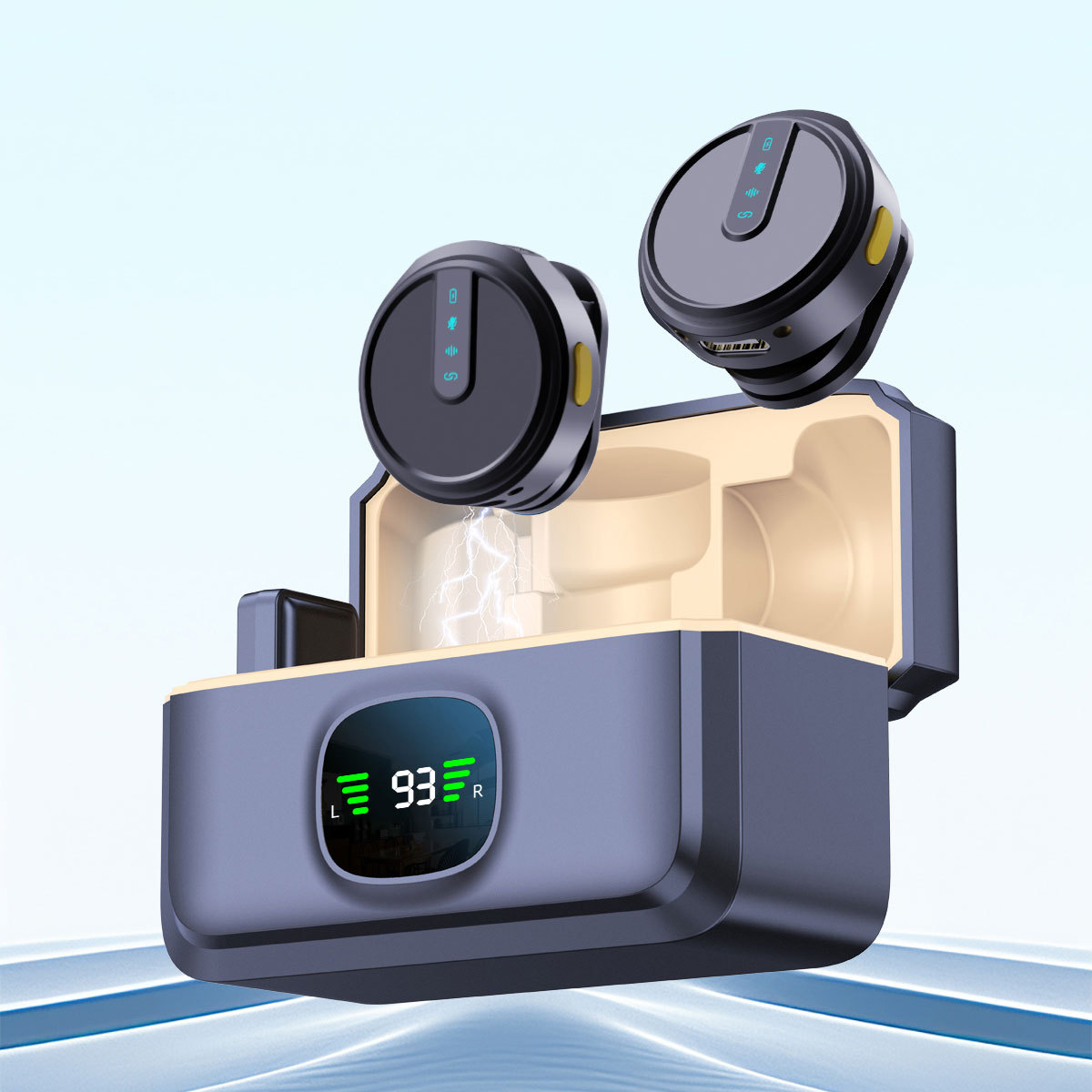 Microfone Lavalier Sem Fio par - Home Security Wireless avaliação e preço
