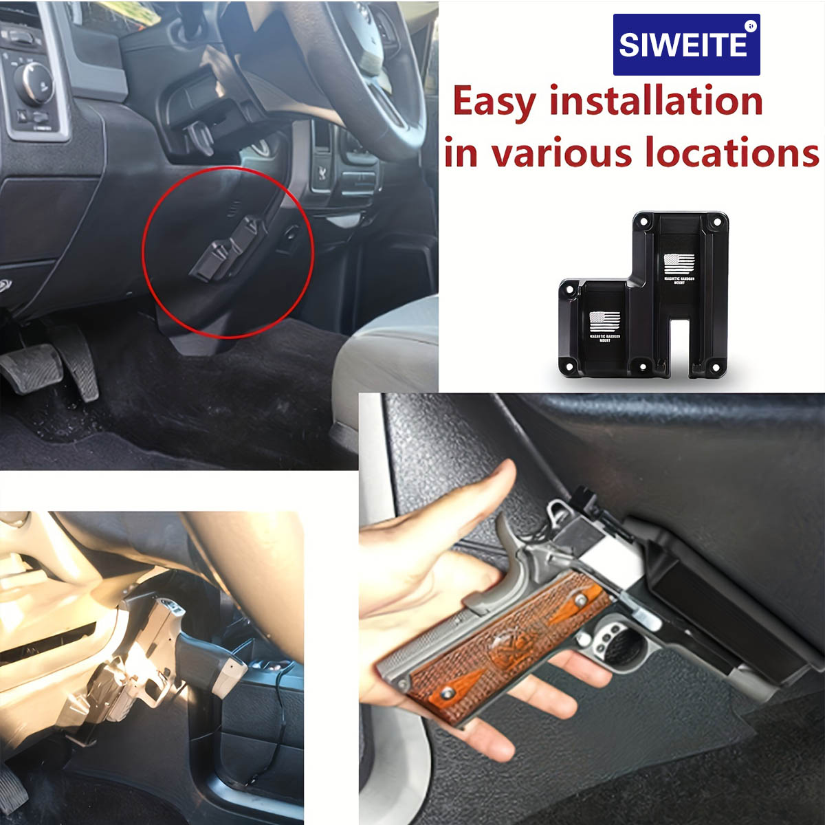 Compatível com Suportes Magnét - Home Security Gun avaliação e preço