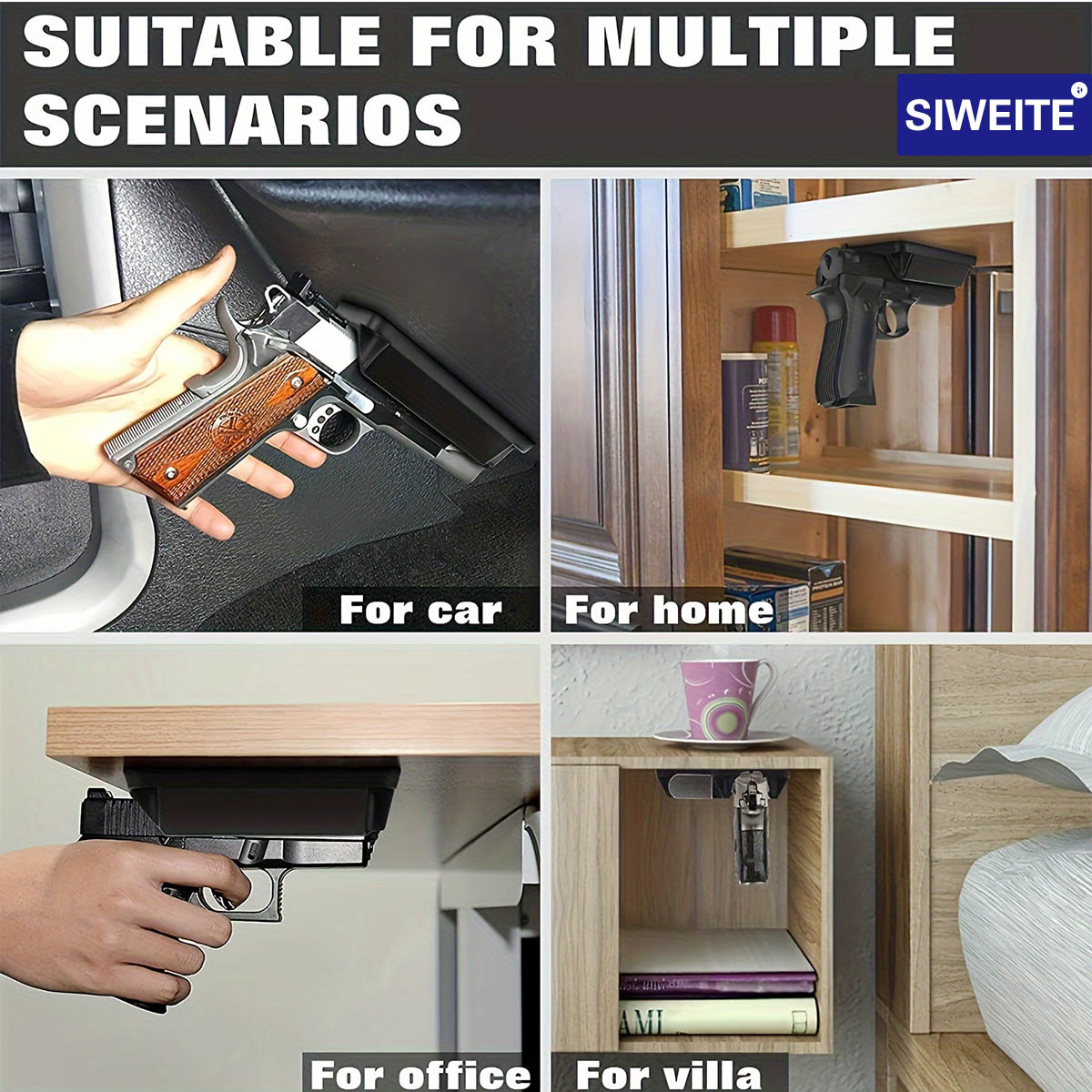 Compatível com Suportes Magnét - Home Security Gun avaliação e preço