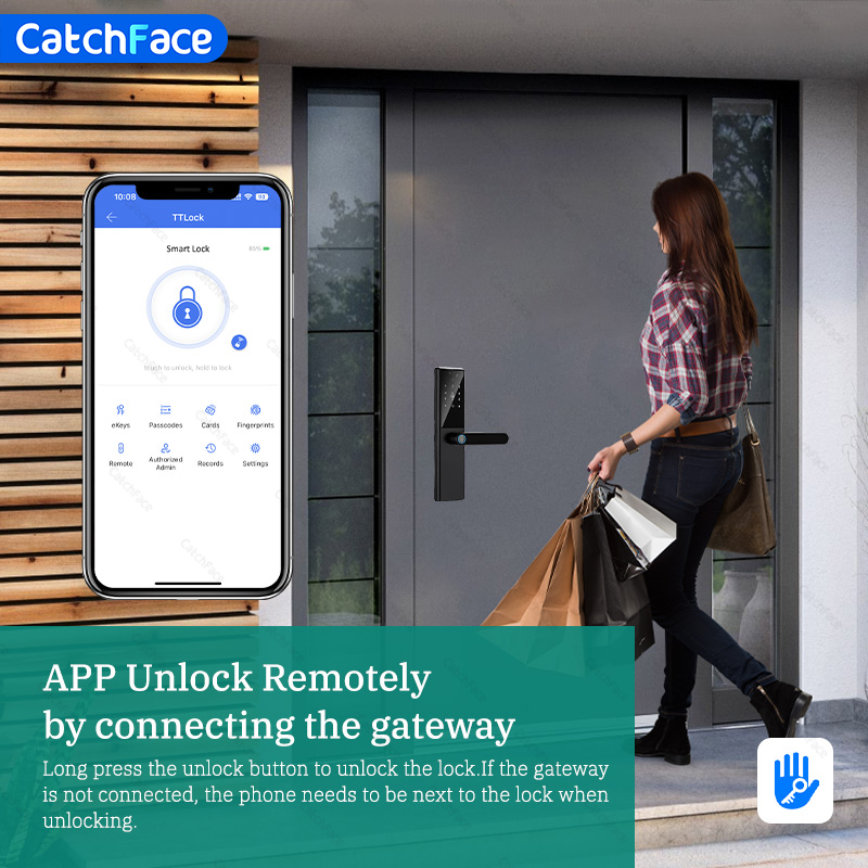 Fechadura de porta com impress - Home Security Group avaliação e preço