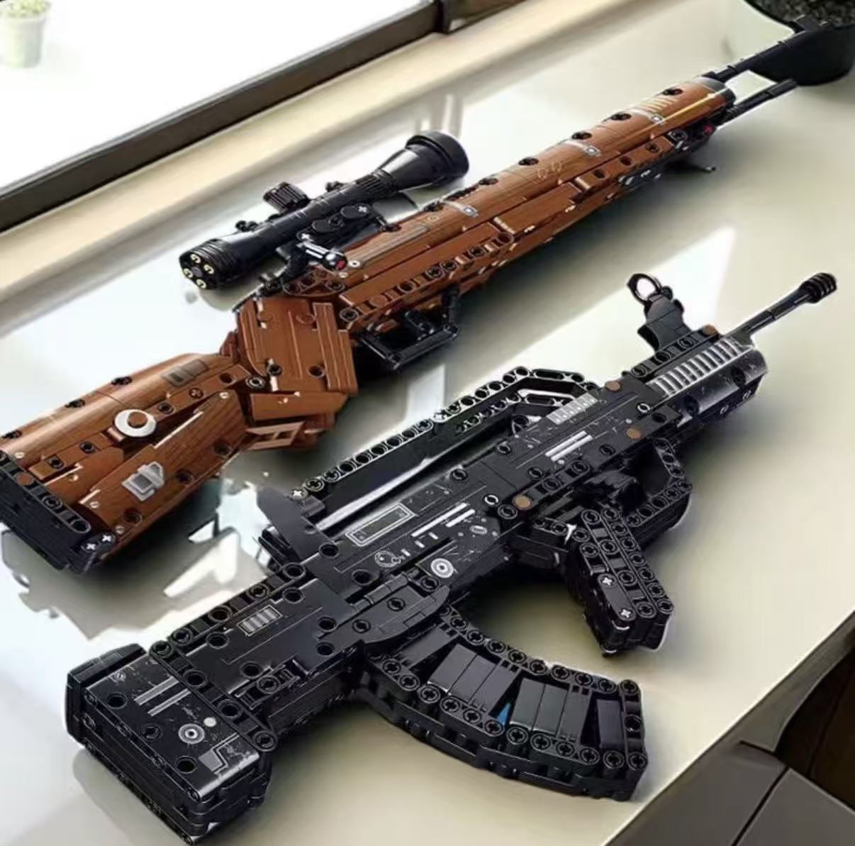 Blocos de Montar Arma Tipo 98k - Home Security Gun avaliação e preço