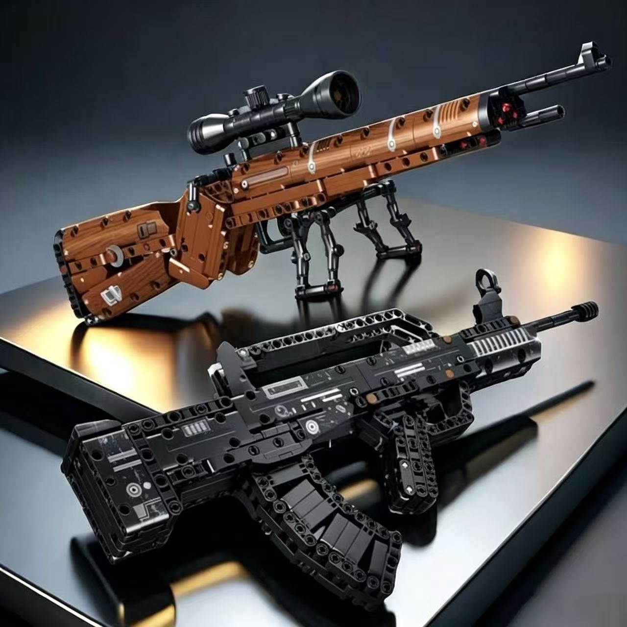 Blocos de Montar Arma Tipo 98k - Home Security Gun avaliação e preço