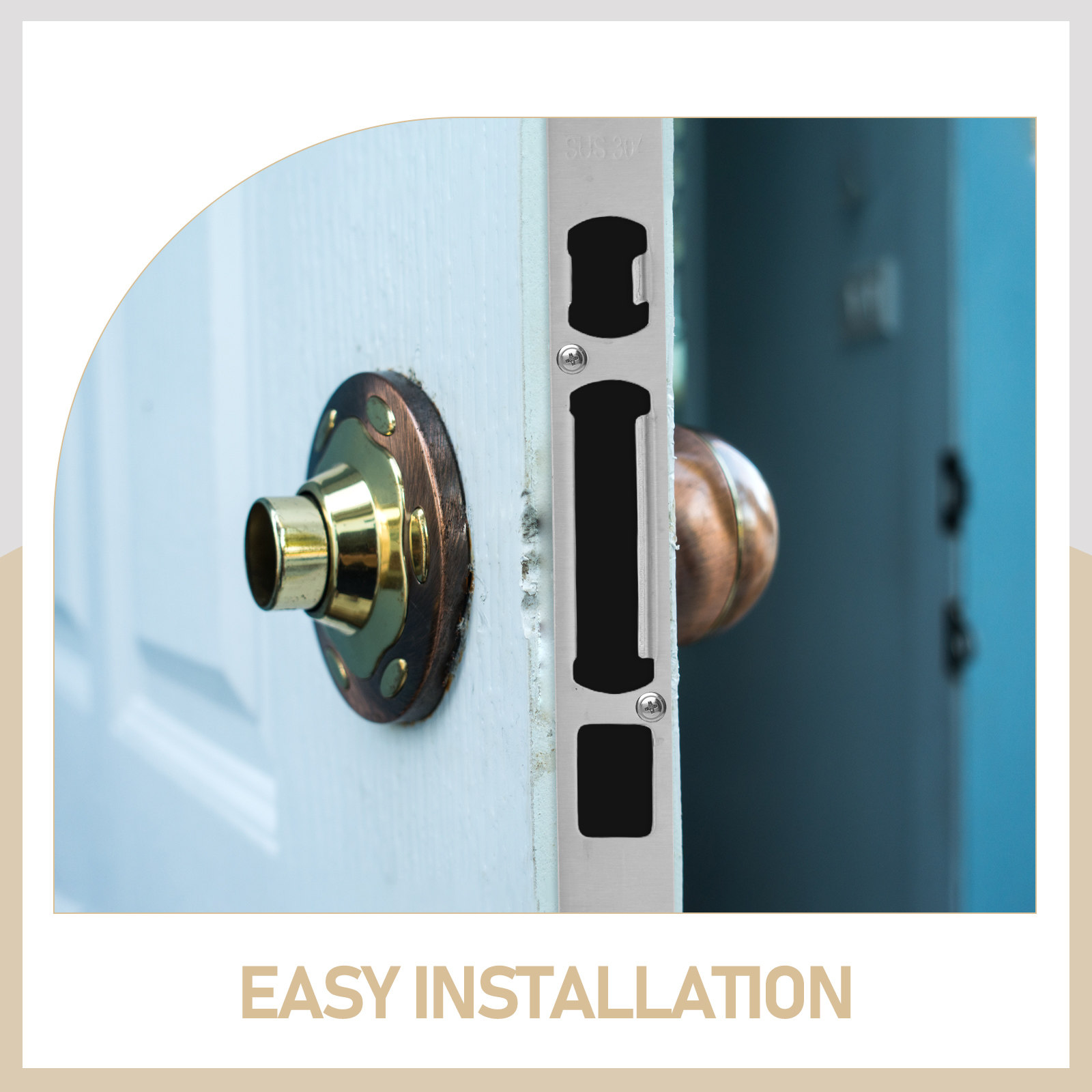3 Peças de Placas Guia de Aço  - Home Security Premium avaliação e preço