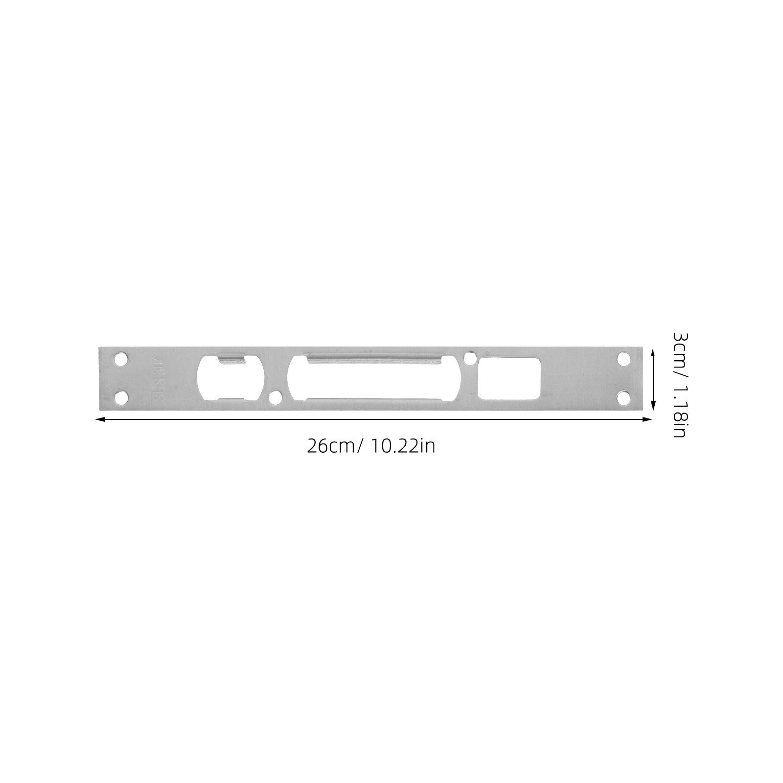 3 Peças de Placas Guia de Aço  - Home Security Premium avaliação e preço