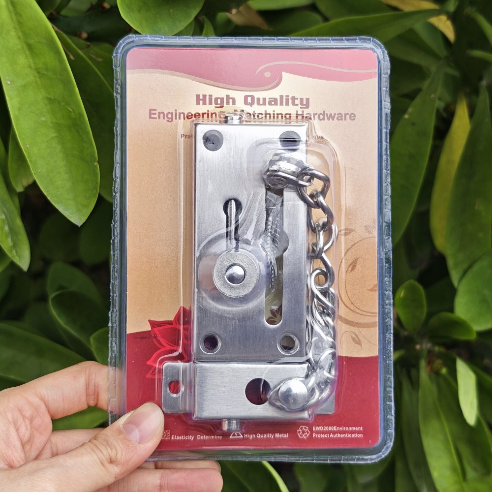Corrente de Segurança em Aço I - Home Security Door avaliação e preço