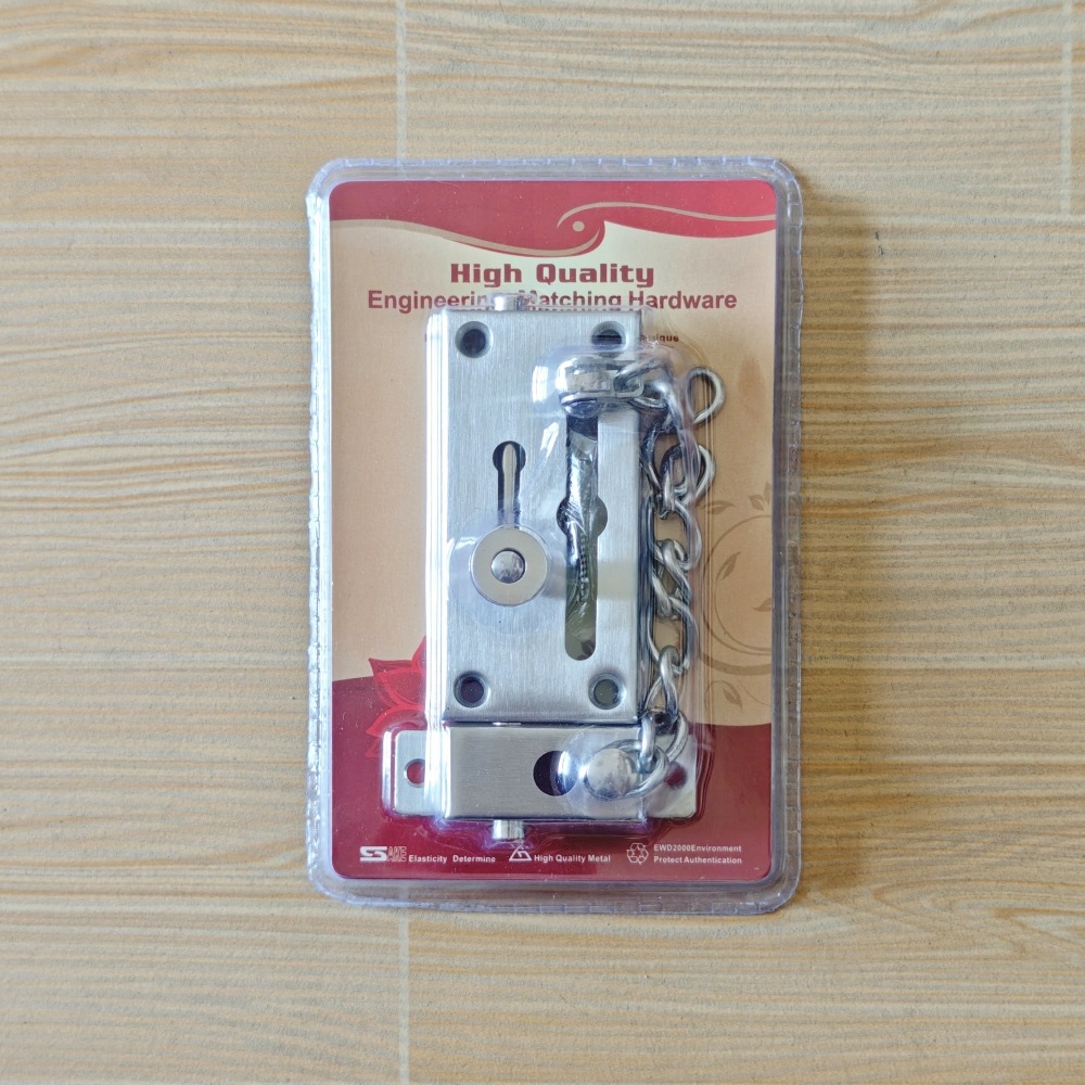 Corrente de Segurança em Aço I - Home Security Door avaliação e preço