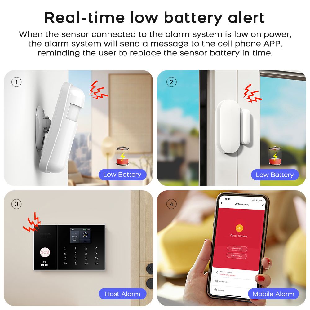 Sistema de Alarme para Casa In - Home Security No Monthly Fee avaliação e preço