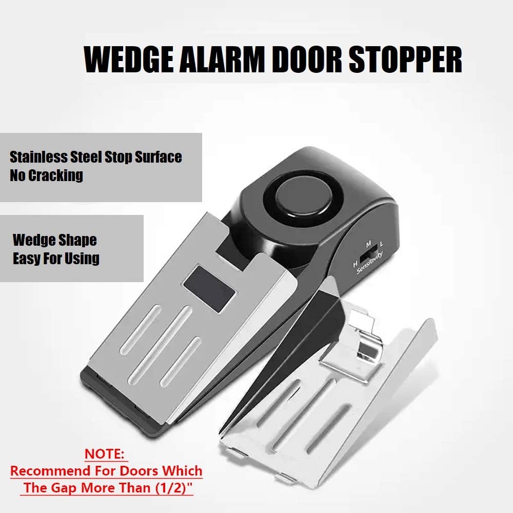 1pc rolha de porta alarme port - Door Wedge Alarm avaliação e preço