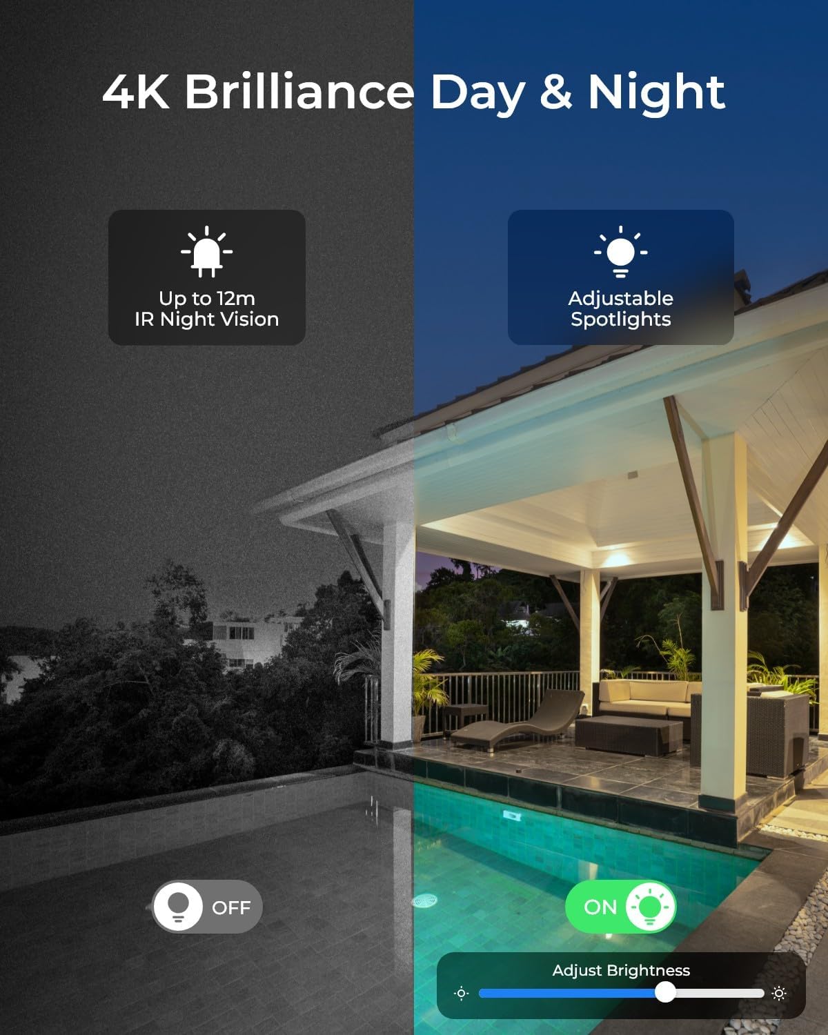 Câmera de Segurança Externa Po - Home Security No Monthly Fee avaliação e preço