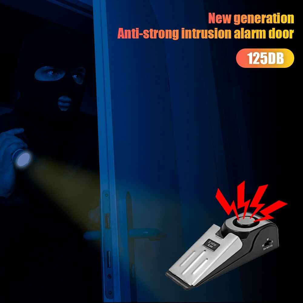 Sistema de Alarme de Porta Sem - Door Wedge Alarm avaliação e preço