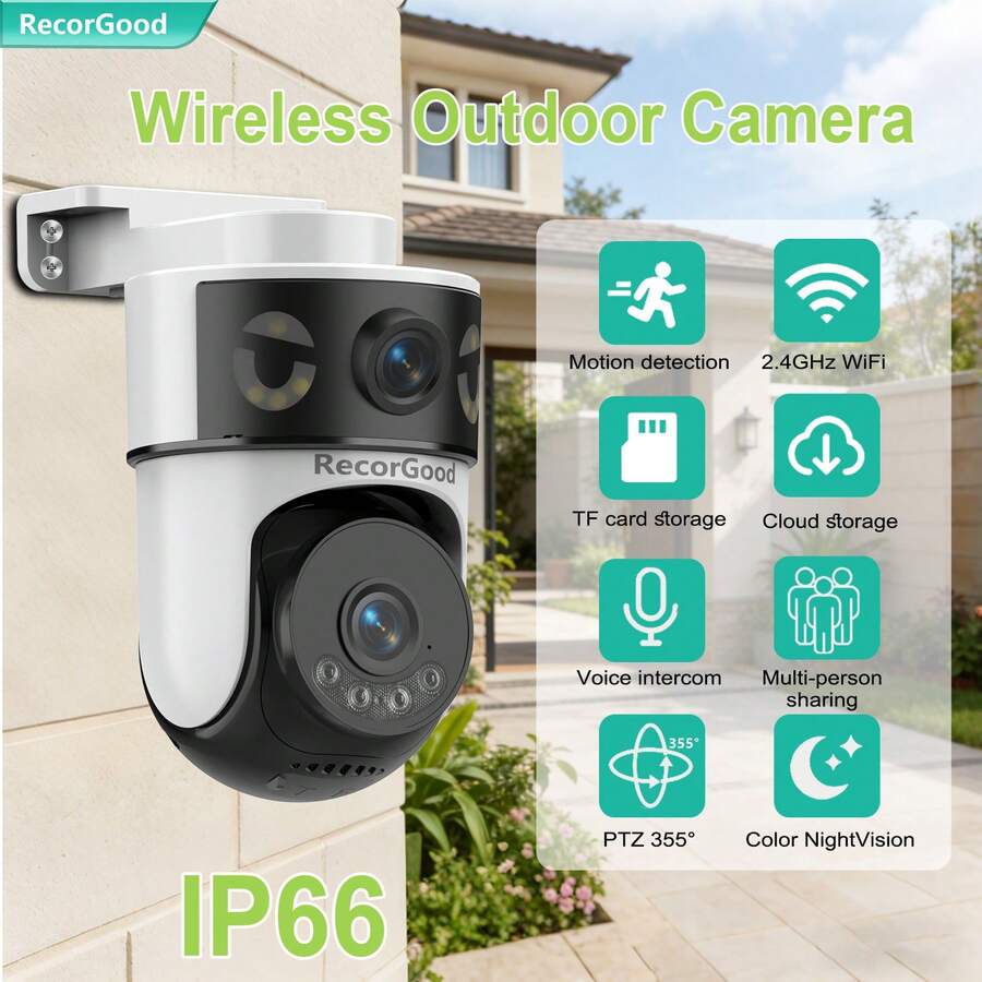 Câmera de Segurança Sem Fio Re - Home Security No Monthly Fee avaliação e preço