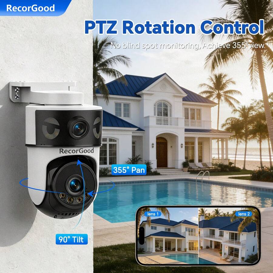 Câmera de Segurança Sem Fio Re - Home Security No Monthly Fee avaliação e preço