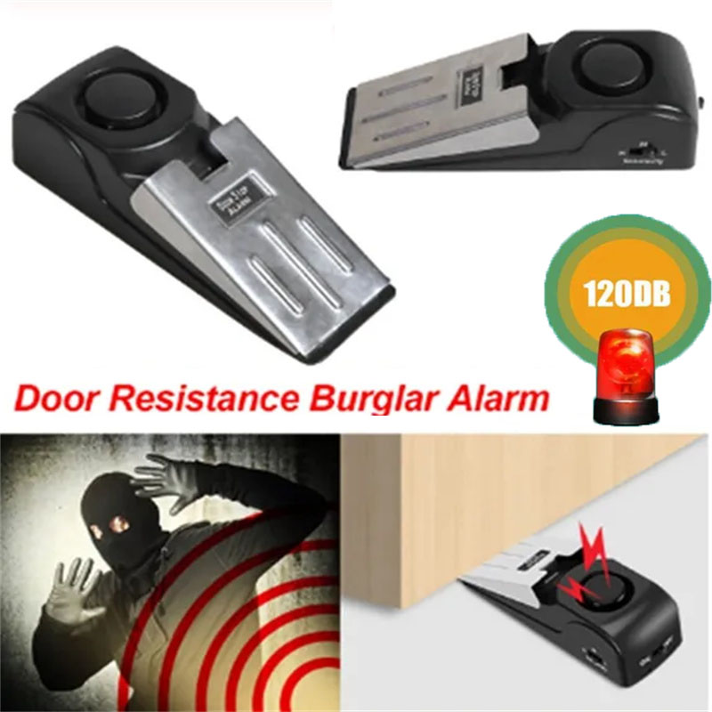 Rolha De Parada De Porta Sem F - Door Wedge Alarm avaliação e preço