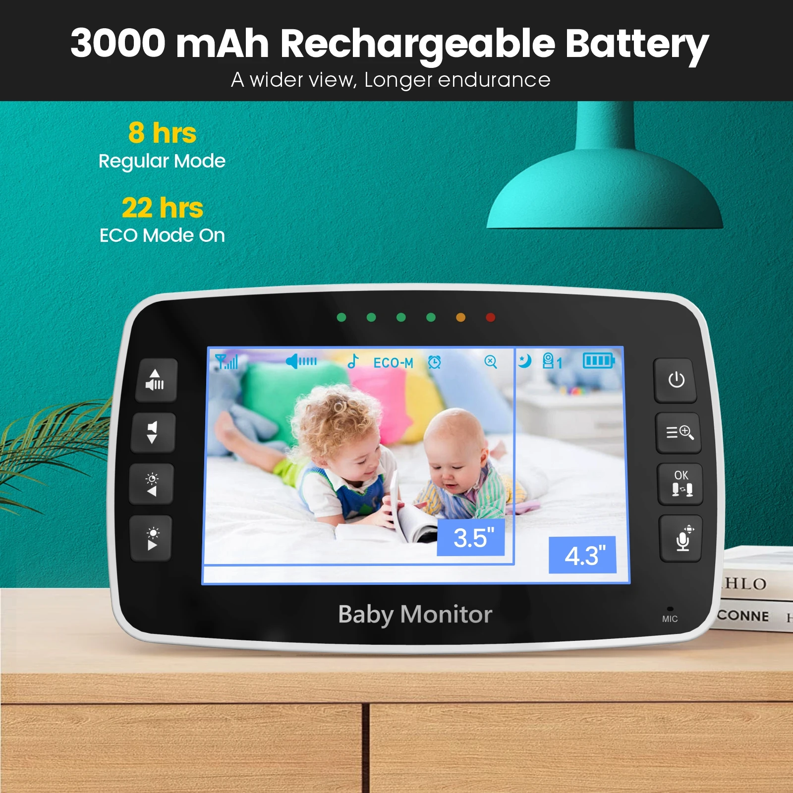 Sm43a monitor do bebê seguranç - Home Security Uk avaliação e preço