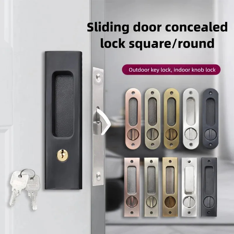Fechadura da porta deslizante  - Home Security Door avaliação e preço