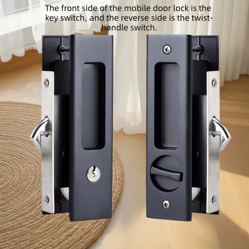 Fechadura da porta deslizante  - Home Security Door avaliação e preço