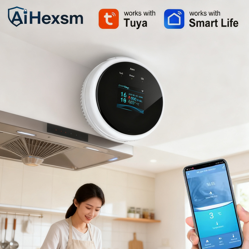 Sensor de Vazamento de Gás Int - Home Security Uk avaliação e preço
